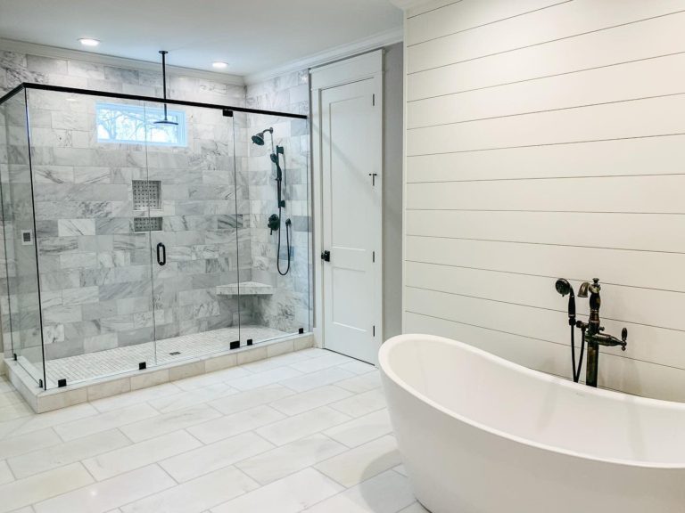 minimal bathroom renovation north vancouver