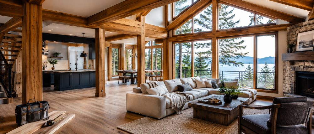 Renovating a Post and Beam Home north Vancouver